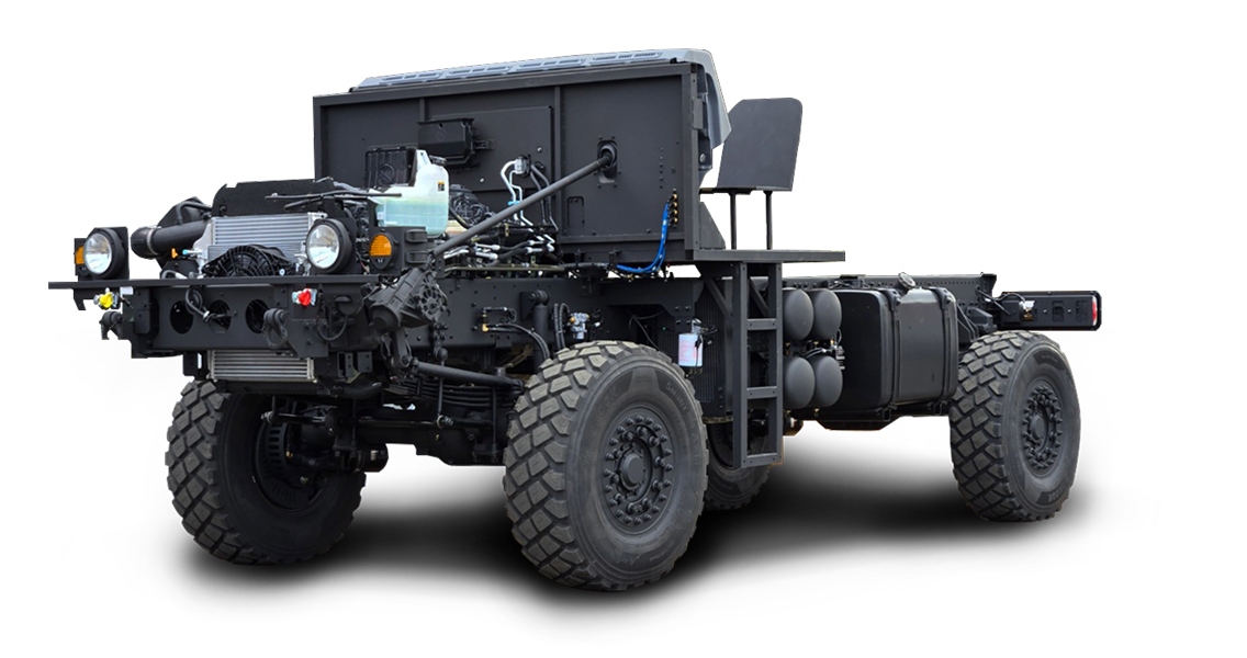 Medium Class Bare Chassis(4X4) image